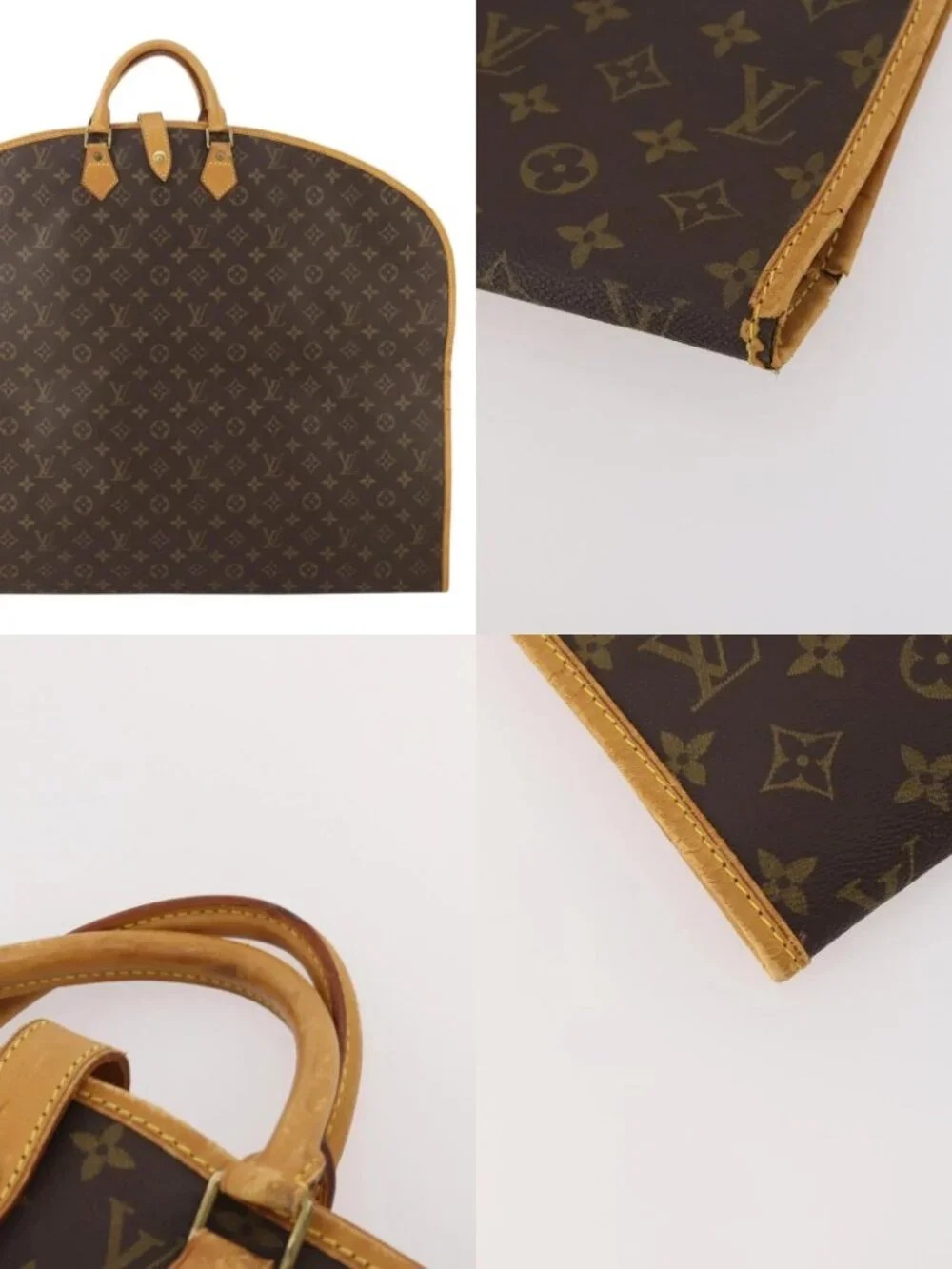 LOUIS VUITTON Monogram Housse Porte Habits Garment Cover M23434 LV Auth am11448A